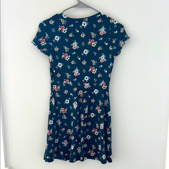 Knit Works Girls Floral Print Super Soft and stretchy Dress Size M-10/12 - Picture 2 of 6